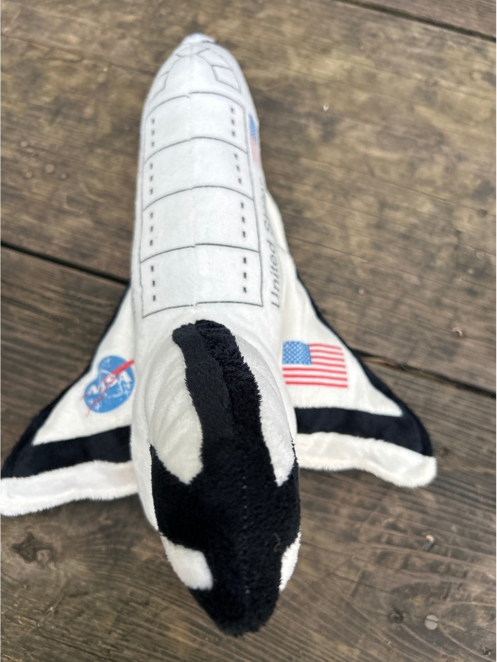 Cuddle Zoo Plush Space Shuttle Toy